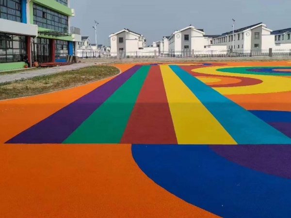 百色市混合型跑道塑胶地坪 - 方案
